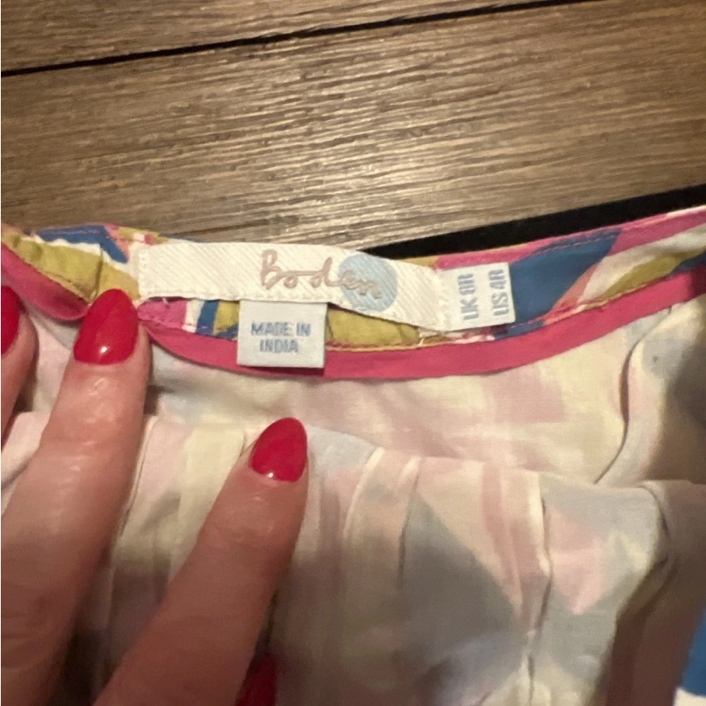 Boden Colorful Print Maxi Dress | Brand New - Picture 4 of 7